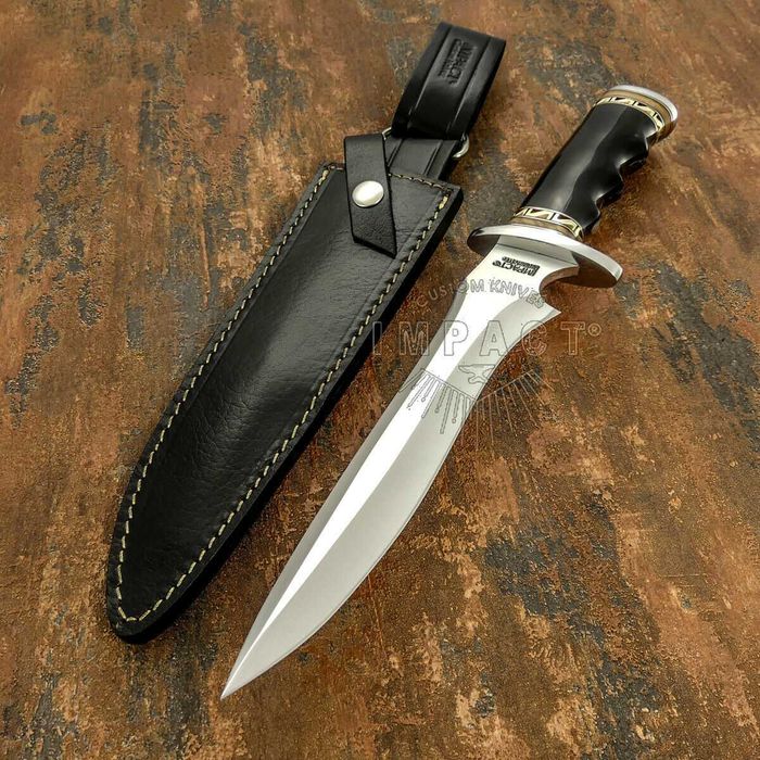 IMPACT nóż Bowie myśliwski survivalowy turystyczny ze stal D2 510