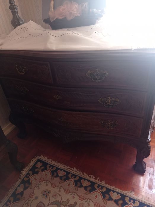 Mobília de quarto Luís XV