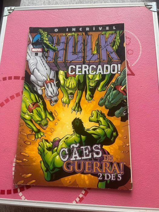 Livros hulk bd como novas