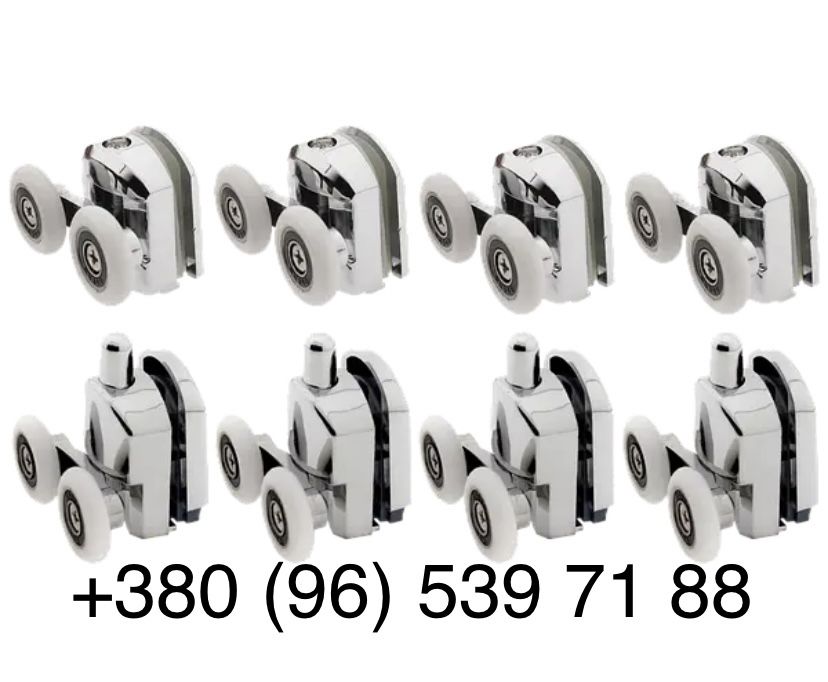 Роліки до душової кабіни кабінки гідробокса , ролики для душевой