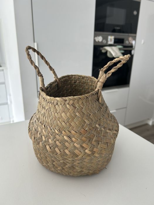 Cesta de palha venda