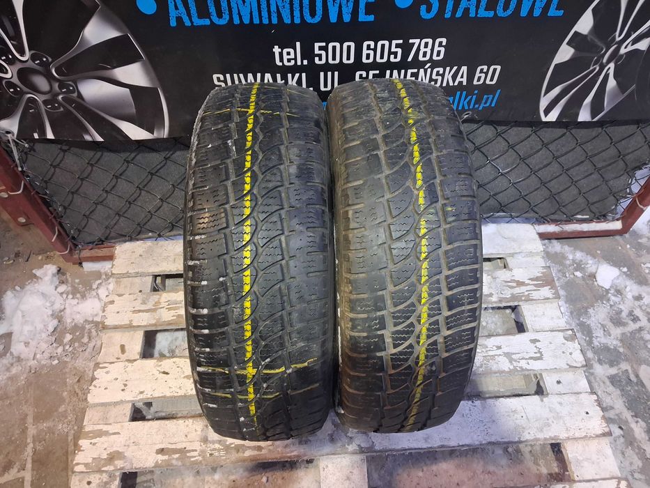 2x używane opony zimowe 215/65 R16C Sebring Gwarancja Montaż Duży wybó