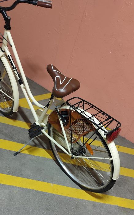 Bicicleta Aurelia Civico 286 vintage – creme – pouco uso