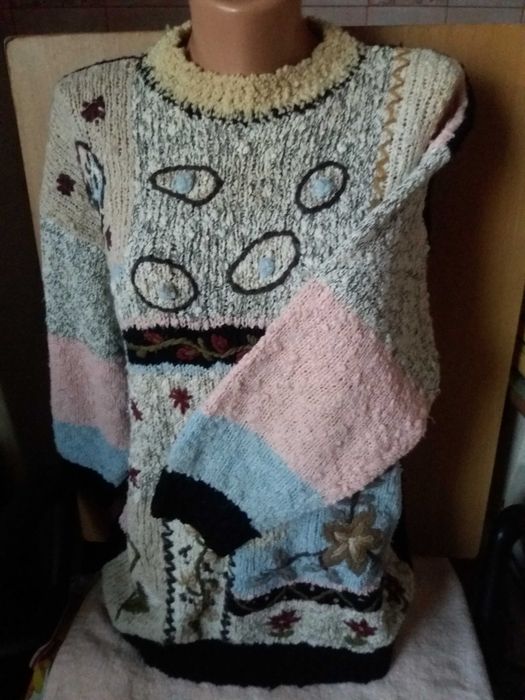 Гарний осінній Р. 54 - 56 жіночий светр кофта