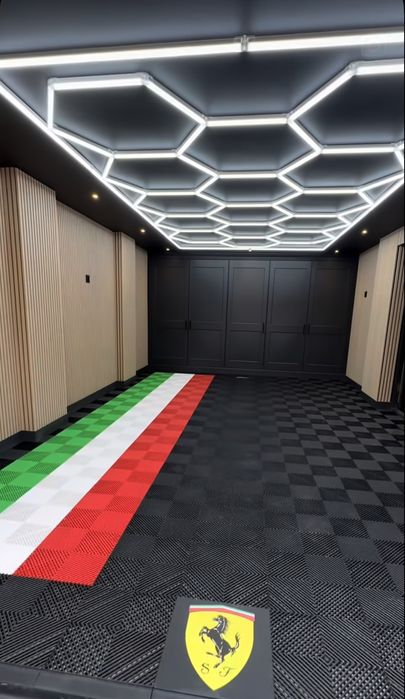PAVIMENTO MODULAR PREMIUM — GARAGENS | OFICINAS | DETAILING | MOTORSPORT