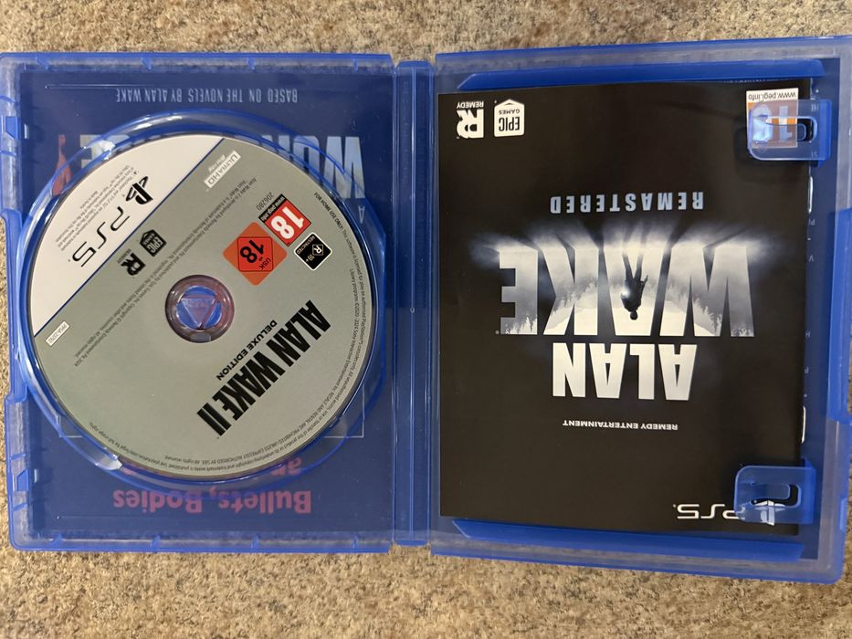 Alan wake 2 ps5 plus kod na alan wake remastered