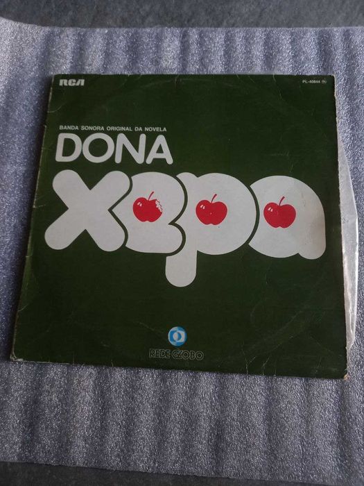 Disco vinil LP ''Dona Xepa'', a novela
