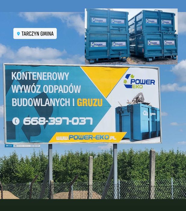 Kontenery - wywóz gruzu - Białobrzegi