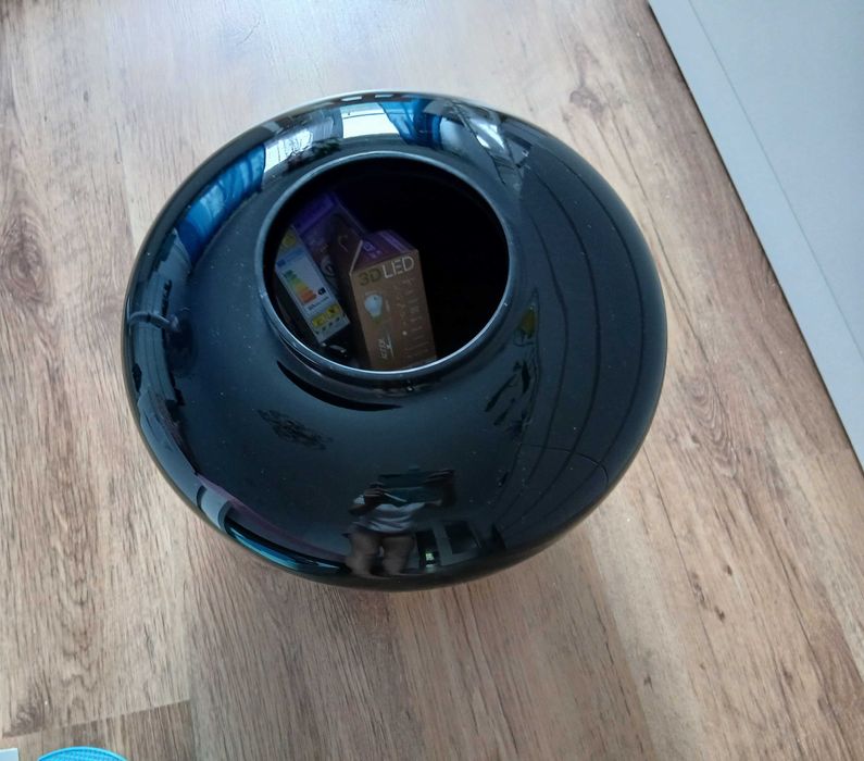 Wazon,  bardzo duży, fioletowy