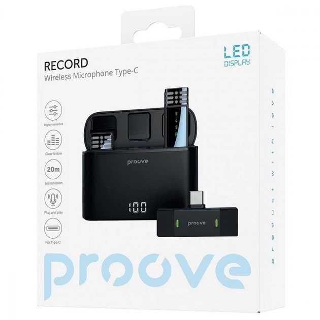 Бездротовий петличний мікрофон  Proove Record