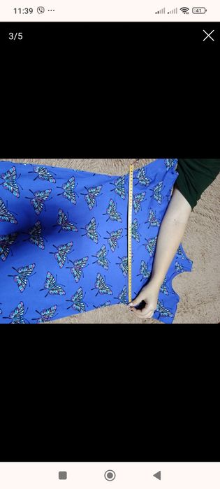 Сукня для дівчинки дивіться заміри