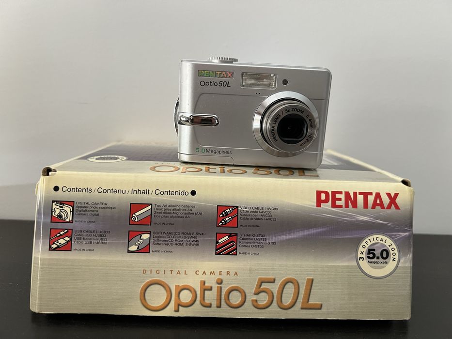 Pentax Optiol 50l 5 megapixels