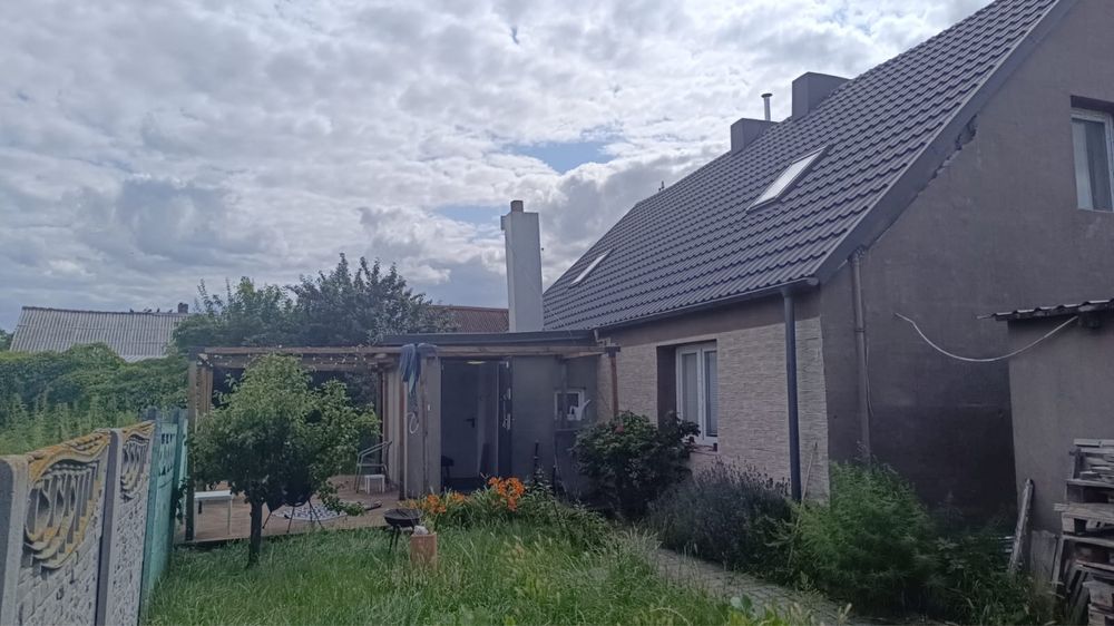 Dom w gminie Barcin 3 pokoje + salon z aneksem kuchennym