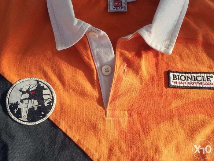 Polo Lego Wear Bionicle 5 anos.