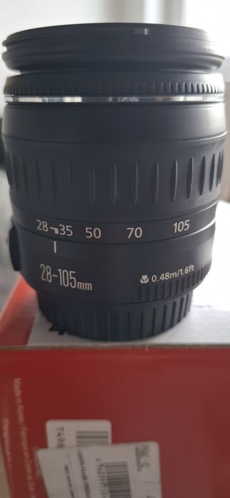 Lente canon zoom 28-105 como nova