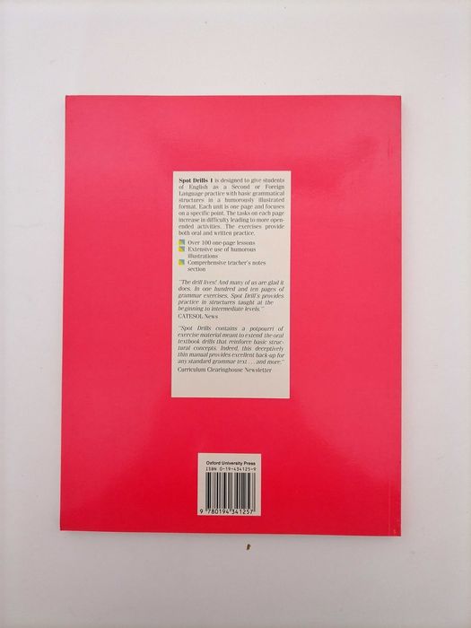 Livro Gramatica em Inglês Spot Drills: Illustrated Grammar Exercises