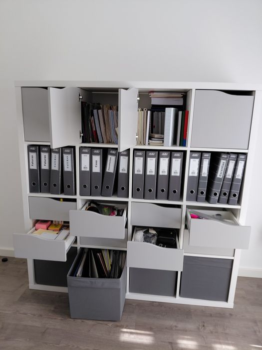 Móvel branco kallax