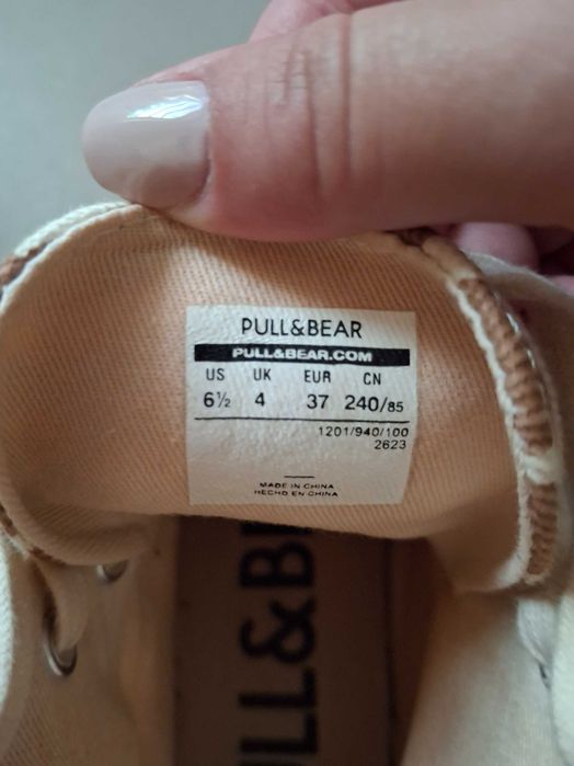 Високі кеди Pull&Bear