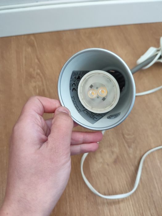 Candeeiro leitura kvart ikea