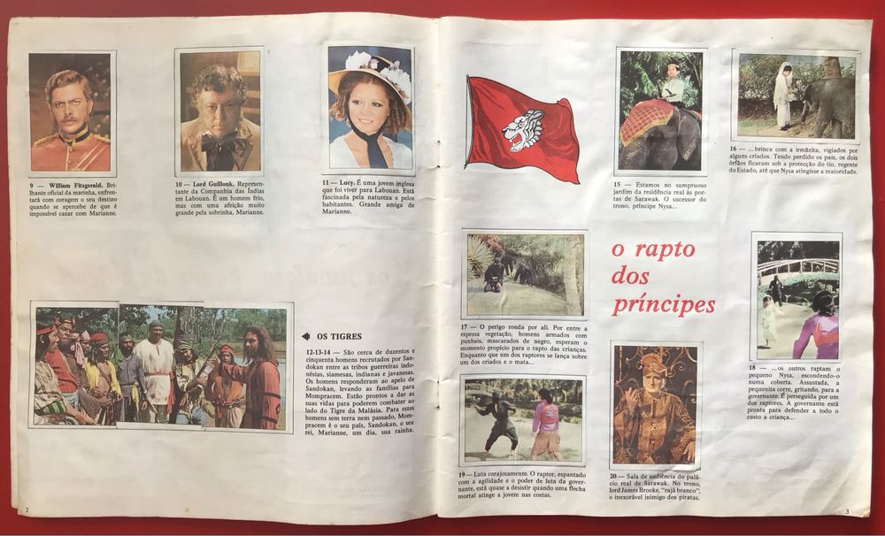 Cromos Sandokan completa