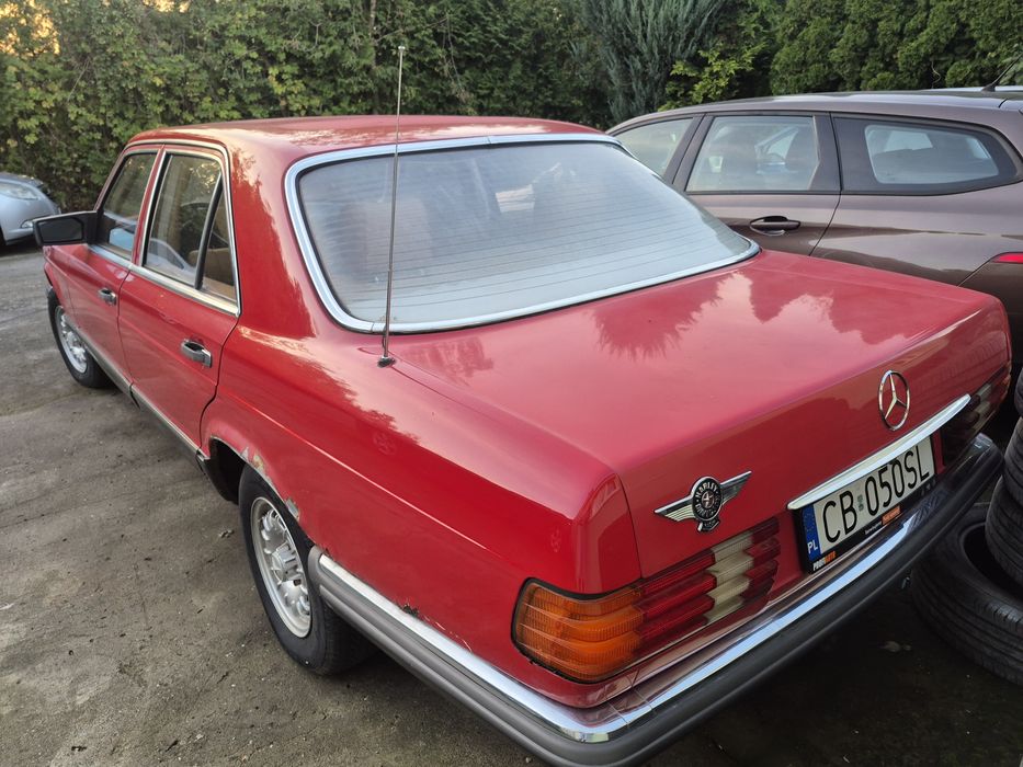 Mercedes 280se 162.000km 1980r zamiana