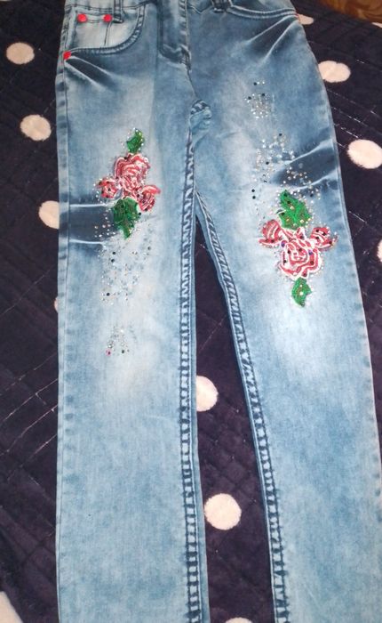 Джинсы для девочки