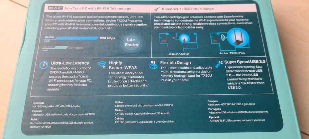 Karta sieciowa TP-Link Archer TX20U Plus-Gwarancja