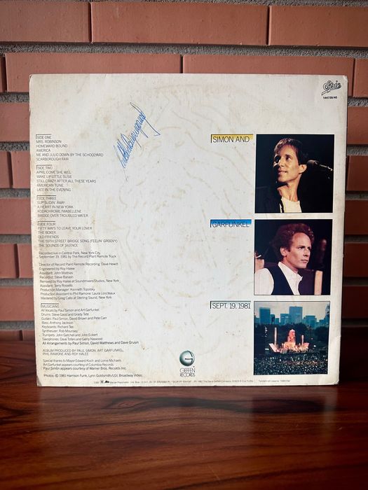 Disco vinil Simon and Garfunkel - The concert in central park