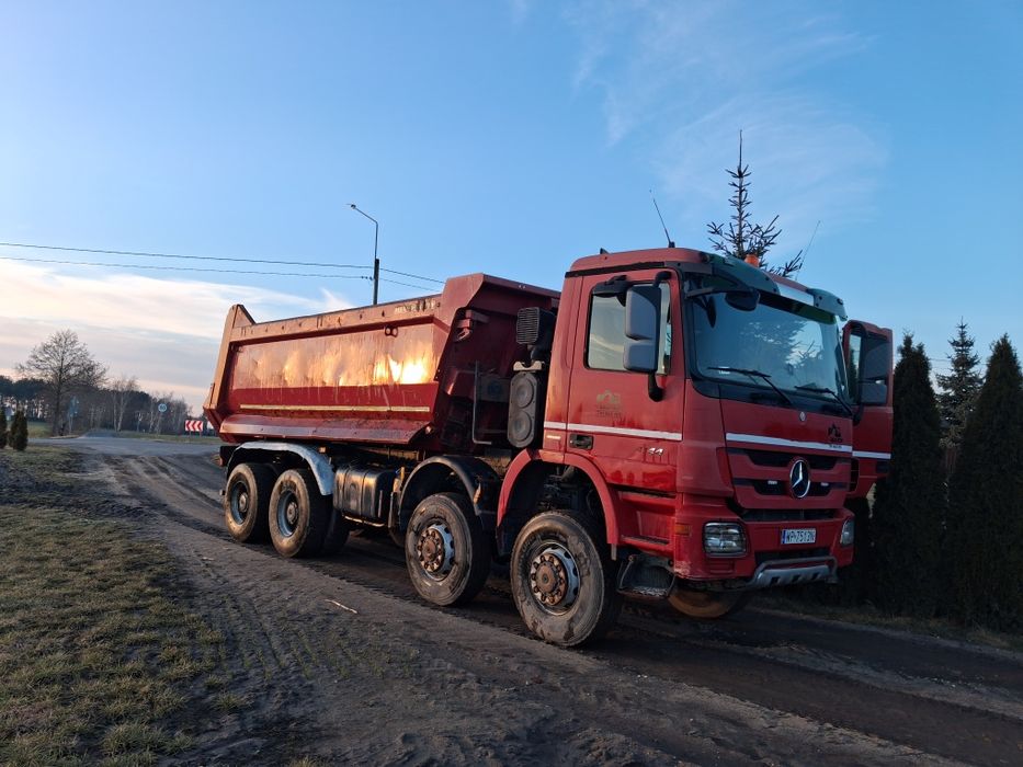 Mercedes 2009rok  8x8  4144 volvo 8x4 scania 8x6 specjalny