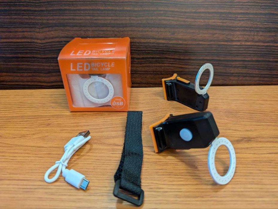 Велофонарь задний, велоліхтар, велофара,  фонарь с ярким освещением