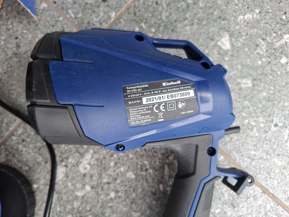 Pistolet malarski EINHELL BT-FSS 500 - jak nowy!