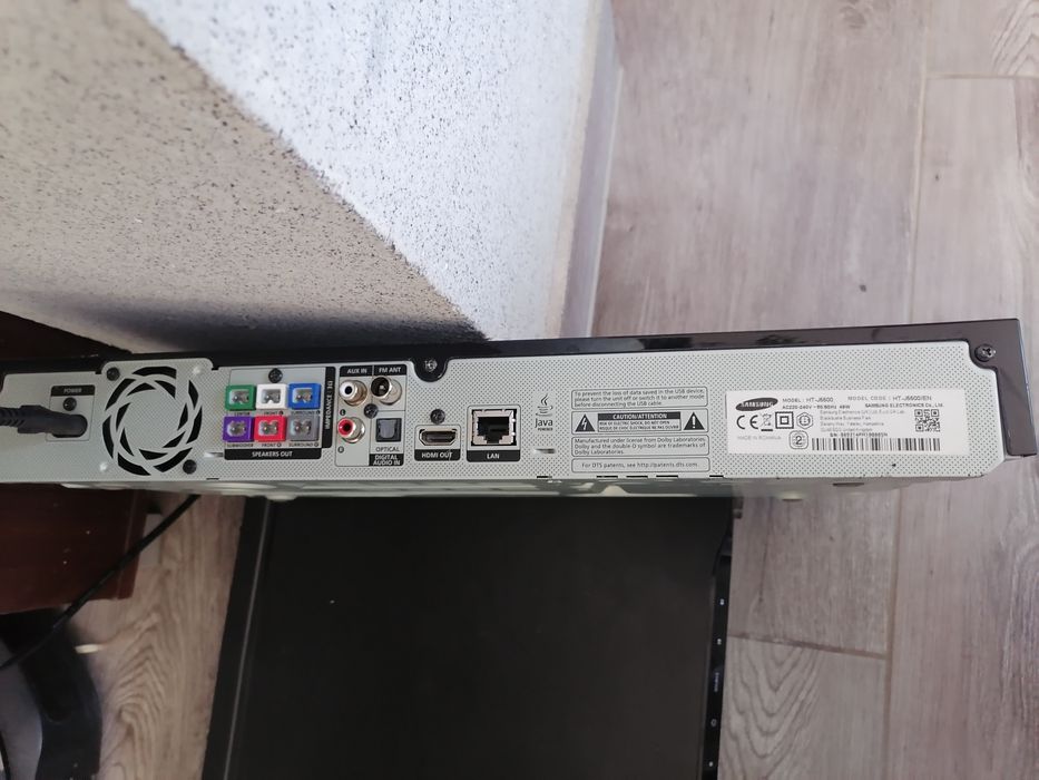 Kino domowe Samsung kpl. Niestety nie sprawne