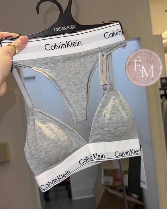Комплект жіночої білизни Calvin Klein Modern Cotton трикутна чашечка
