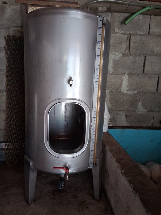Cuba de vinho de inox