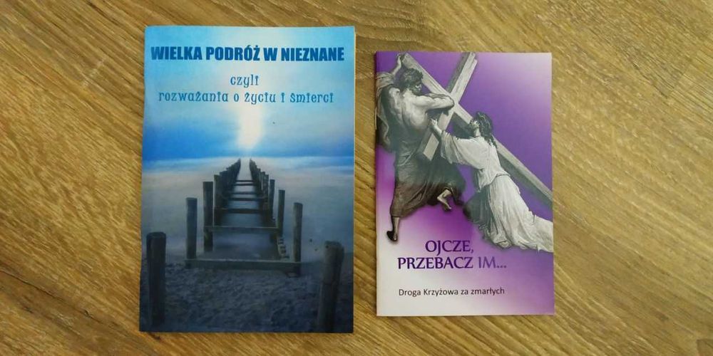 2 książeczki wielkopostne (rozważania, Droga Krzyżowa)