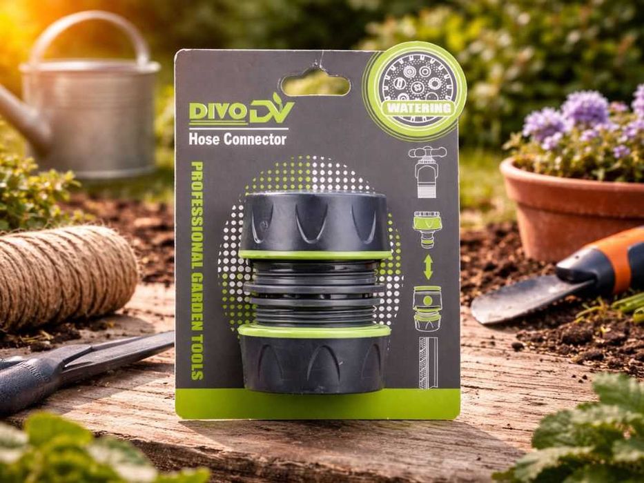 Adapter węża ogrodowego 3/4 szybkozłączka solidna