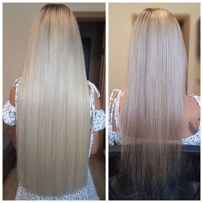 Наращивание волос от1000грн, коррекция