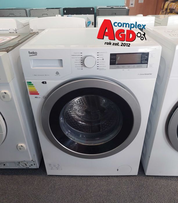 ROK GWARANCJA Pralka BEKO WMY81243PLPTLMB1 Funkcja PUPIL Dotykowy EKRAN LED Pranie SZYBKIE ProSmart Inwerter /AGDcomplex Bełchatów, Al. Wyszyńskiego 6