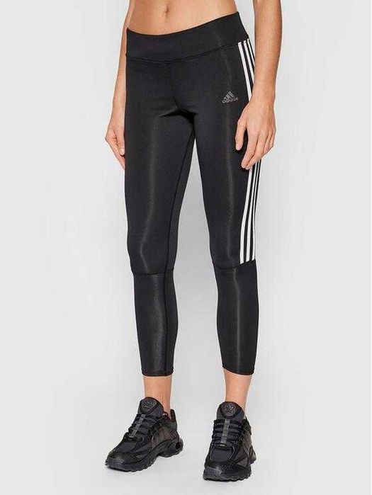 Легінси спортивні лосіни штани running 3-stripes skinny fit adidas
