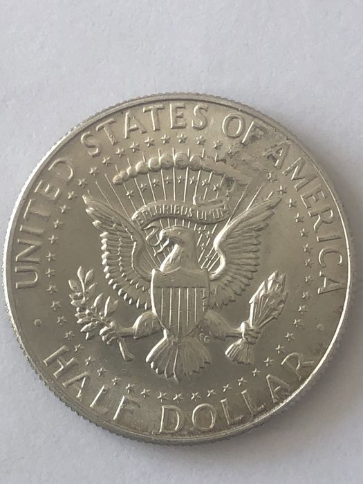 Half Dollar 1968 r. Srebro
