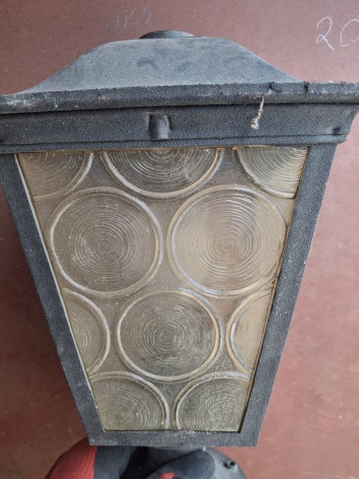 Retro lampa zewnętrzna