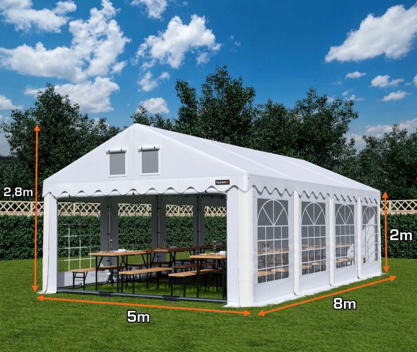 Wynajem Namiot okolicznościowy/imprezowy 5x8m
