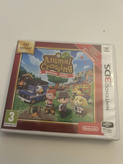 Animal crossing welcome amiibo 3ds