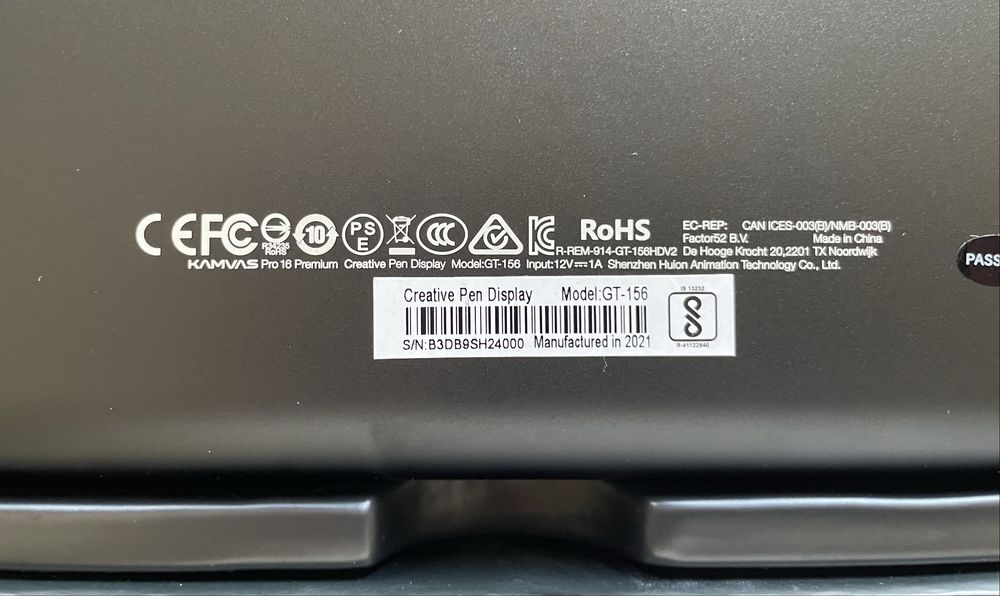 Nowy Tablet graficzny Huion KAMVAS PRO 16 PREMIUM