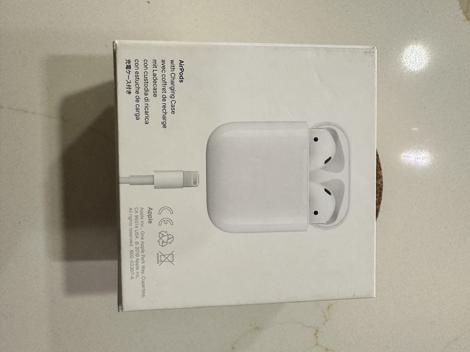 APPLE AIRPODS 2 + caixa de proteção