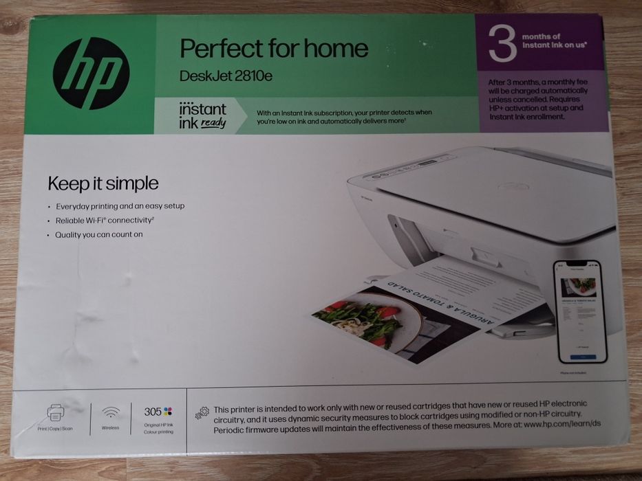 Sprzedam nową drukarkę HP DeskJet 2810e