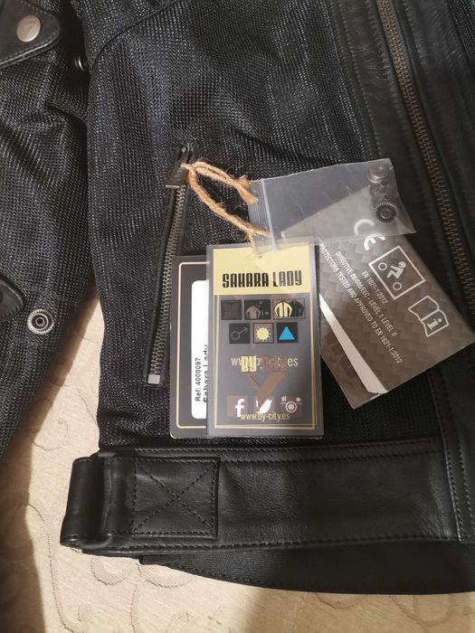 Blusão Motard Mulher By City Sahara Lady - Topo de Gama - Novo