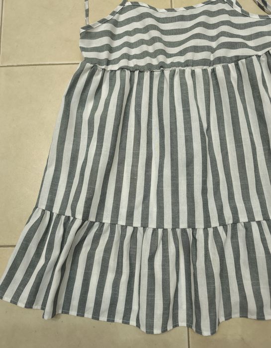 Vestido Riscas Novo Shein
