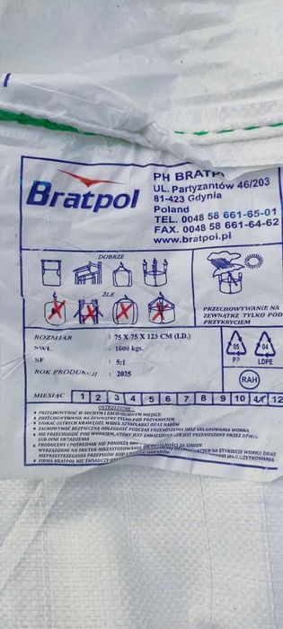 Sprzedam worki big bag jak nowe