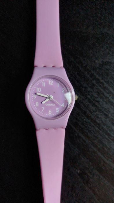 Relógio pulseira lilás